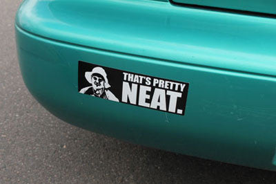 Official Neature Walk That's Pretty Neat Bumper Sticker - Vic's Crappy  Videos Official Website & Store